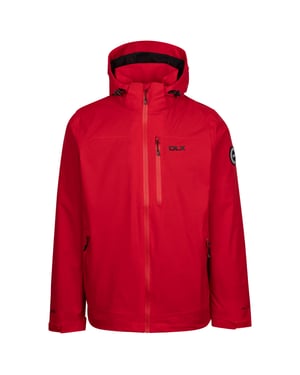 Trespass Heren Montgomery DLX Waterdichte Jas (Rood)