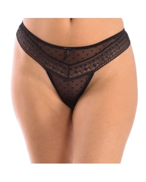 TGCASANDRA Damen-Tanga aus Spitze