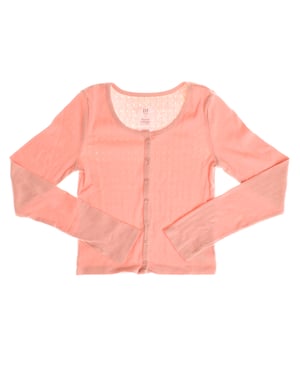 Getailleerde cardigan 726621 meisje