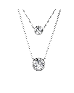 Juliet hangers - Zilver en kristal