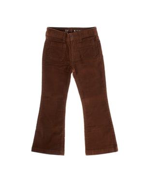 Corduroy flare jeans 434282 meisje