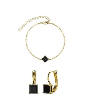 Calle Square Sets - Goud en Zwart