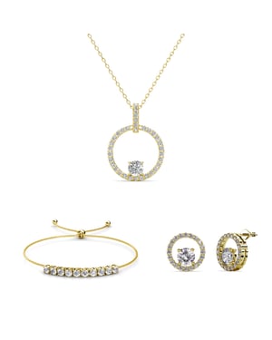 Mia Amory Sets - Goud en Kristal