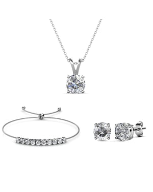 Crystal Mia Sets - Zilver en Kristal