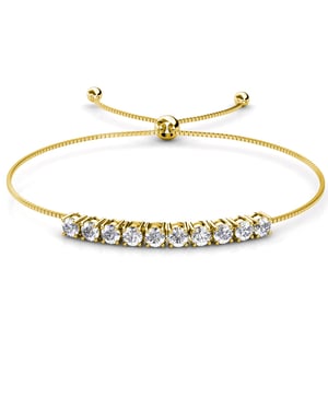 Crystal Mia armbanden - Goud en kristal