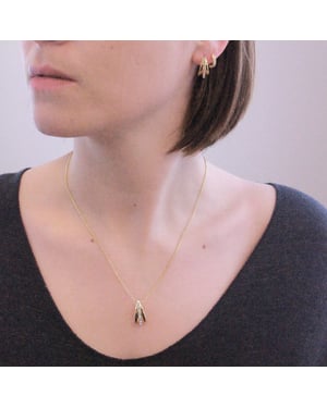 Aurielle Hoop Sets - Goud en Kristal