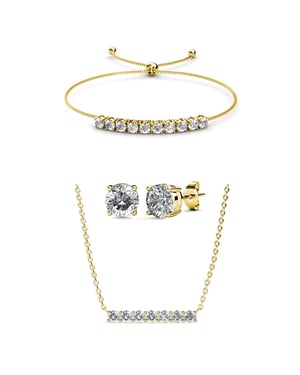 Mary Crystal Mia Sets - Goud en Kristal