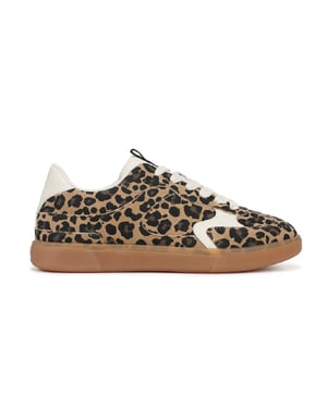 Blowfish Malibu Dames Luipaard Bruine Veterschoenen - Tastic