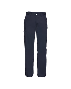 Russell Heren Polycotton Twill Werkbroek (Franse marine)