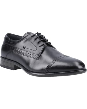 Pod Ralph Leren Heren Zwarte Oxford Schoenen