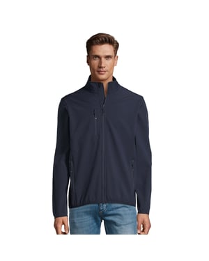 SOLS Heren Radian Soft Shell Jacket (Afgrond blauw)