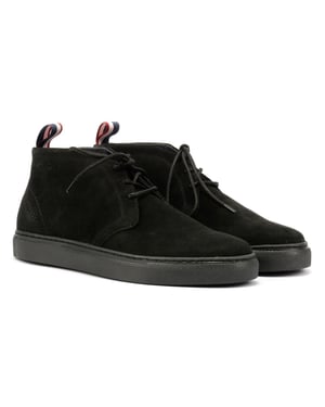 Ben Sherman Parka Suede Heren Zwart Laarzen