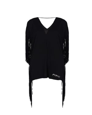 Pinko blouse Papaveri Vrouw zwart