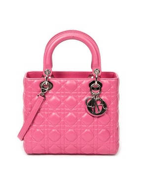 Medium Lady Dior Zip  Schoudertas