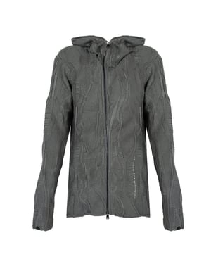 La Haine Inside Us stoppen Full Zip Mannen Grijs