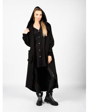 La Haine Inside Us jas Unisex-LW623 Vrouw zwart