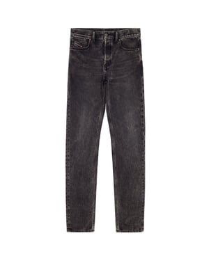 Diesel D-Sark zwart gewassen jeans