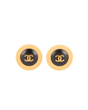 CC Round Clip On Earrings  Oorbellen