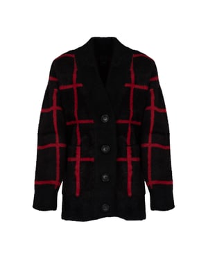 Pinko Cardigan Extrabrut Vrouw rood