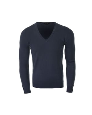 Antony Morato stoppen V-Neck Mannen blauw