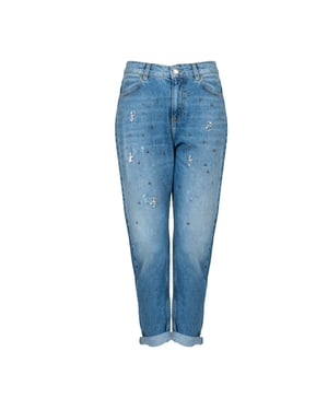 Pinko broek Maurice Vrouw blauw