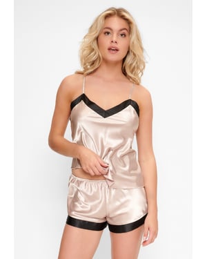 Lingadore Satin top + Short