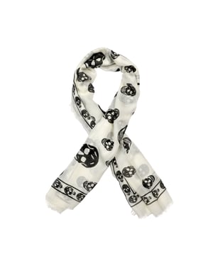 Skull Zijden Sjaal
