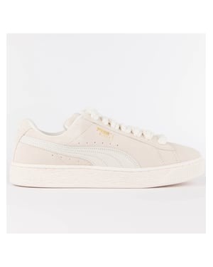 Puma damessneakers van suède in maat XL met touweffect.