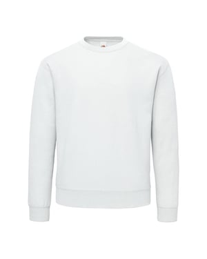 Fruit of the Loom Unisex Sweatshirt Volwassenen (Wit)