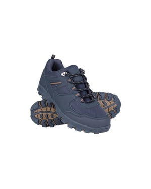 Mountain Warehouse Heren Mcleod Outdoor Breed Loopschoenen (Marine)