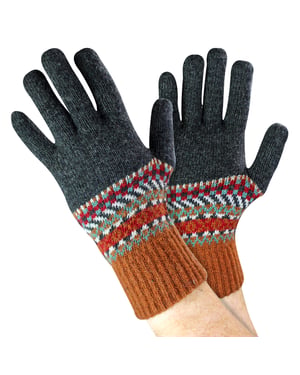 Heren Wollen Handschoenen | Winter Schattige Fairisle Handschoenen voor Koud Weer