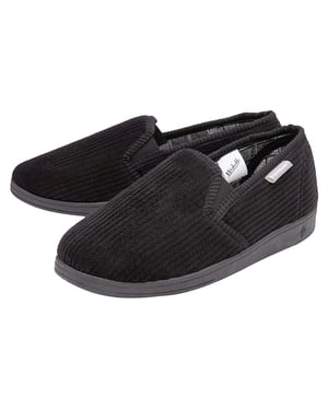 Mannen Tartan Gevoerde Huisschoenen Met Geheugenfoam