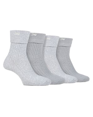 Dames 4 Pack Super Zachte Wandelsokken | Outdoorsokken voor Hiken