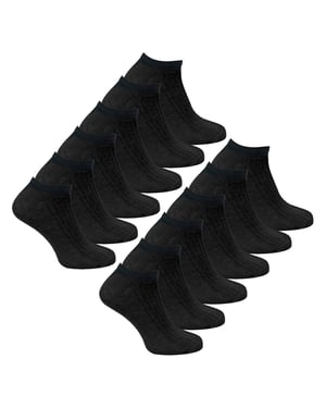 12 Pack Heren 100% Katoenen Trainingssokken