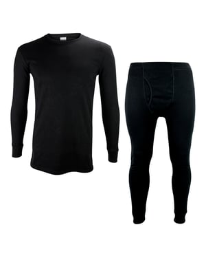Kinder Thermische Basislaag Set | Fleece Thermisch Shirt & Lange Onderbroek Set