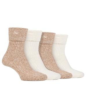 Dames 4-Pack Super Zachte Wandelsokken | Buitensokken voor Hiken