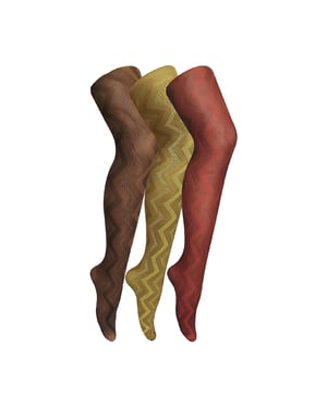 3-Pak Dames 80 Denier Panty’s | Zachte Patroon Panty’s