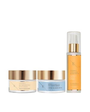 VITAMINE C + COLLAGEN ELIXIR SERUM 60ML + Vitamine C Bio Brightening Moisturiser 50ml+SPF 30 Hyaluronzuur Dagcrème 50ml