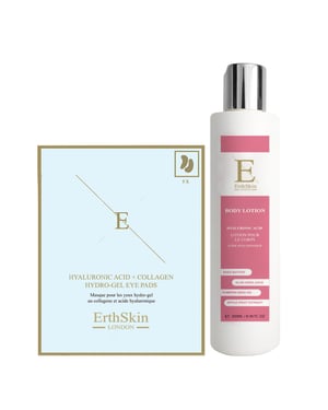 Hyaluronzuur + Collageen Body Lotion 250ml + Hyaluronzuur + Collageen Hydrogel Oogkompressen 5 X 2