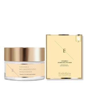 Vitamine C Bio Brightening Moisturiser 50ml + Vitamine C Hydrogel Oogkompressen x 5
