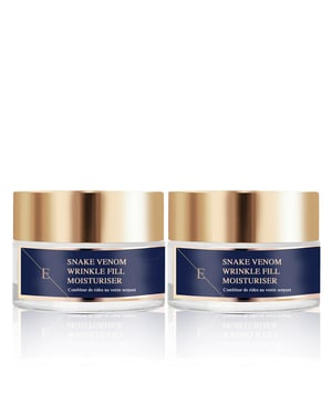 2 x Wrinkle Fill Slangengif Moisturiser 50ml