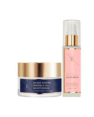 Wrinkle Fill Slangengif Moisturiser 50ml + EGF CELL EFFECT SERUM 60ML
