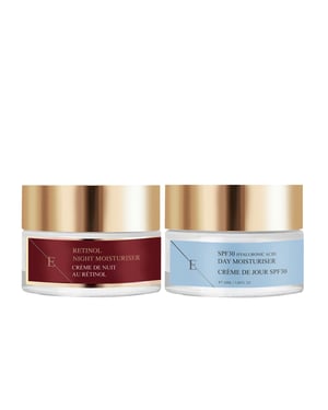 Retinol Nachtcrème 50ml + SPF 30 Hyaluronzuur Dagcrème 50ml