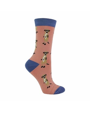 1 Verpakking Dames Novelty Dierenpatroon Bamboosokken