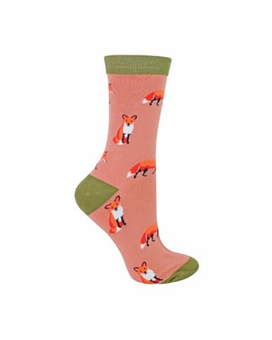 1 Verpakking Dames Novelty Dierenpatroon Bamboosokken