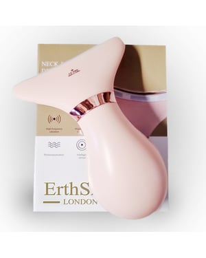 Hals & Jawline Definer LED anti-ageing systeem - ( Roze kleur )