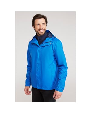 Mountain Warehouse Torrent Waterdichte Jas voor heren (Kobalt)