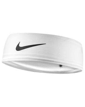 Nike Fury Dri-FIT Classic Hoofdband (Wit)
