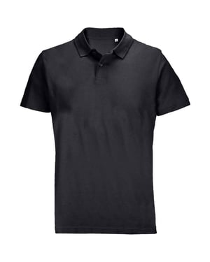 SOLS Pulse piqué poloshirt voor volwassenen, uniseks (Zwart)