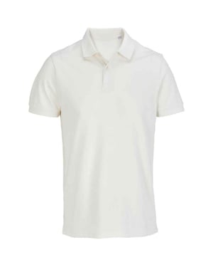 SOLS Unisex Adult Pacific Piqué Tweelingnaaldssteek Poloshirt (Gebroken wit)